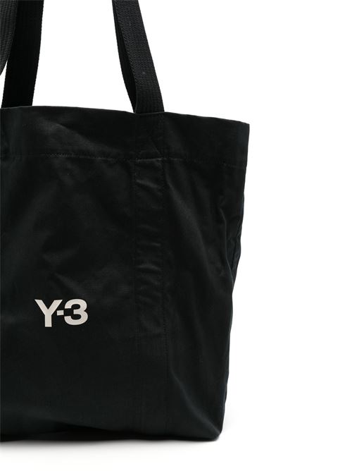 Y-3 Canvas Tote Adidas - Y3 | JJ3957BLACK/TALC